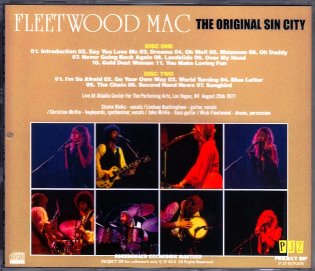 Fleetwood Mac フリートウッド・マック/NV,USA 1977