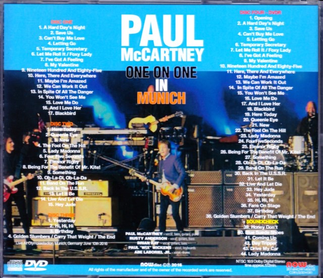 Paul McCartney ポール・マッカートニー/Germany 6.10.2016