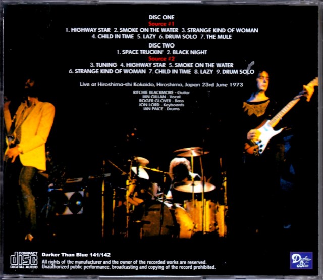 希少 Deep Purple ポスター ディープパープル Deep Purple ディープ・パープル/Tokyo,Japan 4.15.2009 & more