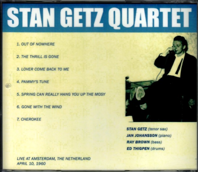Stan Getz Quartet スタン・ゲッツ/Holland 1960