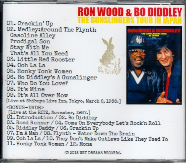Ron Wood,Bo Diddley ロン・ウッド/Tokyo.Japan 1983 & more