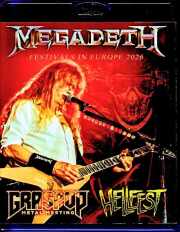 Megadeth メガデス/Belgium 06.18.2026 &amp; more Complete Pro-Shot Edition Blu-Ray Version