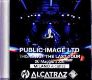 Public Image Limited パブリック・イメージ・リミテッド/Italy 05.26.2026