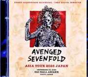 Avenged Sevenfold アヴェンジド・セヴンフォールド/Tokyo,Japan 09.30.2026 Complete Soundboard Edition