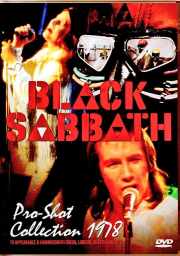 Black Sabbath ブラック・サバス/Pro-Shot Collection 1978