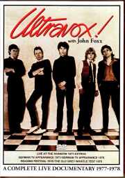 Ultravox John Foxx ウルトラヴォックス/Complete Live Documentary 1977-1978