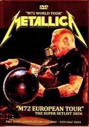 Metallica メタリカ/Pro-Shot Compilation 9th May-5th July 2026