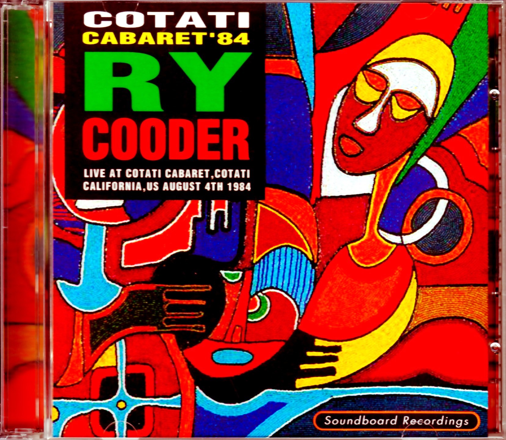 Ry Cooder ライ・クーダー/CA,USA 1984