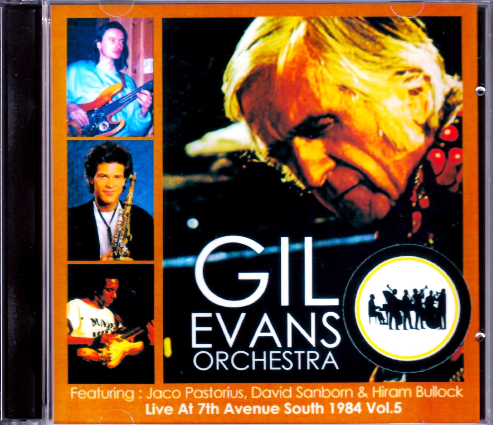 Gil Evans,Jaco Pastorius,David Sanborn/NY,USA 2.27.1984