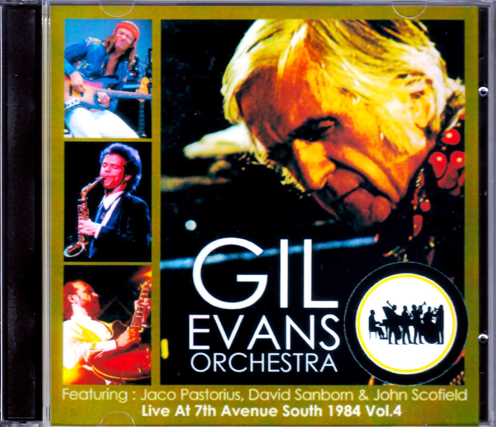 Gil Evans,Jaco Pastorius,David Sanborn/NY,USA 2.20.1984