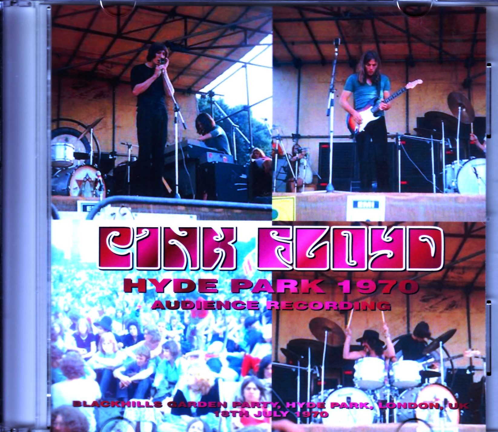 Pink Floyd ピンク・フロイド/London,UK 1970 Audience