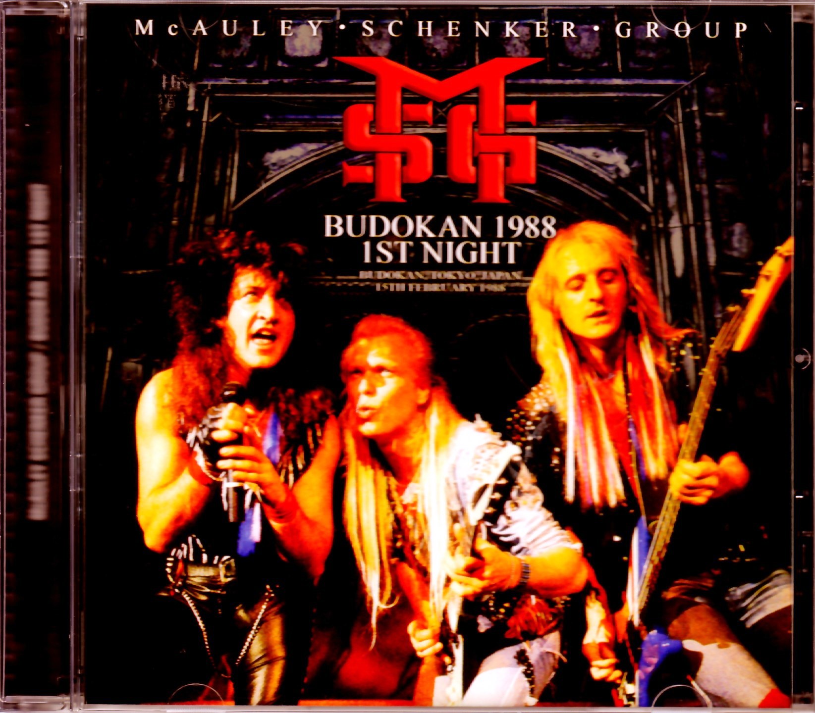 McAuley Schenker Group マッコリー・シェンカー・グループ/Tokyo,Japan 1988