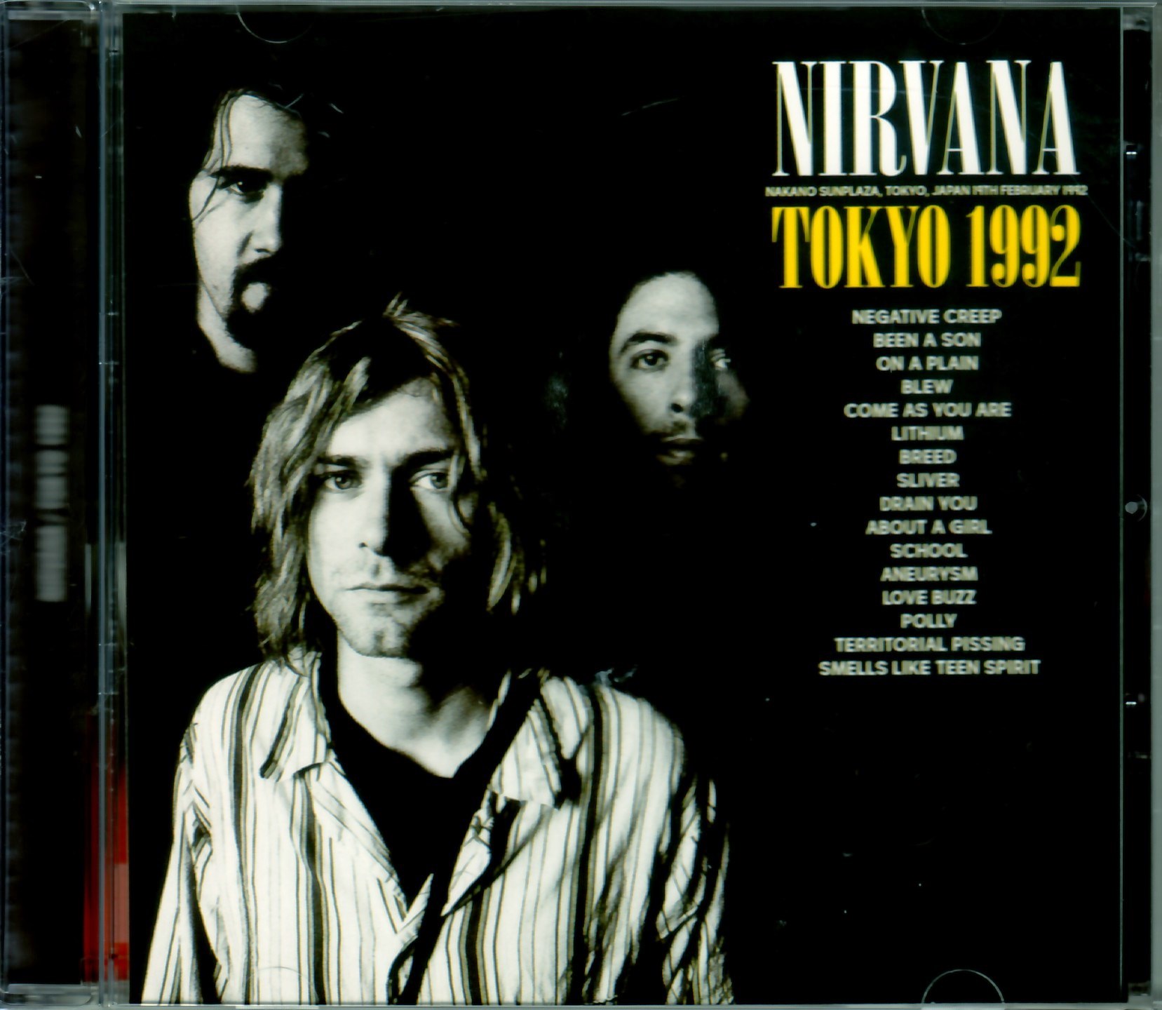 Nirvana ニルヴァーナ/Tokyo,Japan 1992