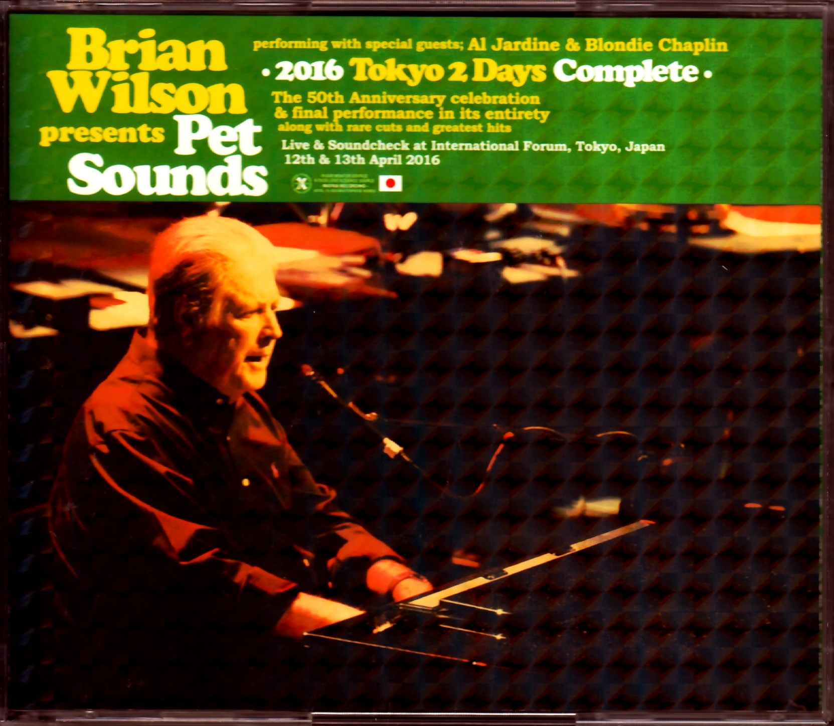 Brian Wilson ブライアン・ウィルソン/Tokyo,Japan 2016 2Days Complete