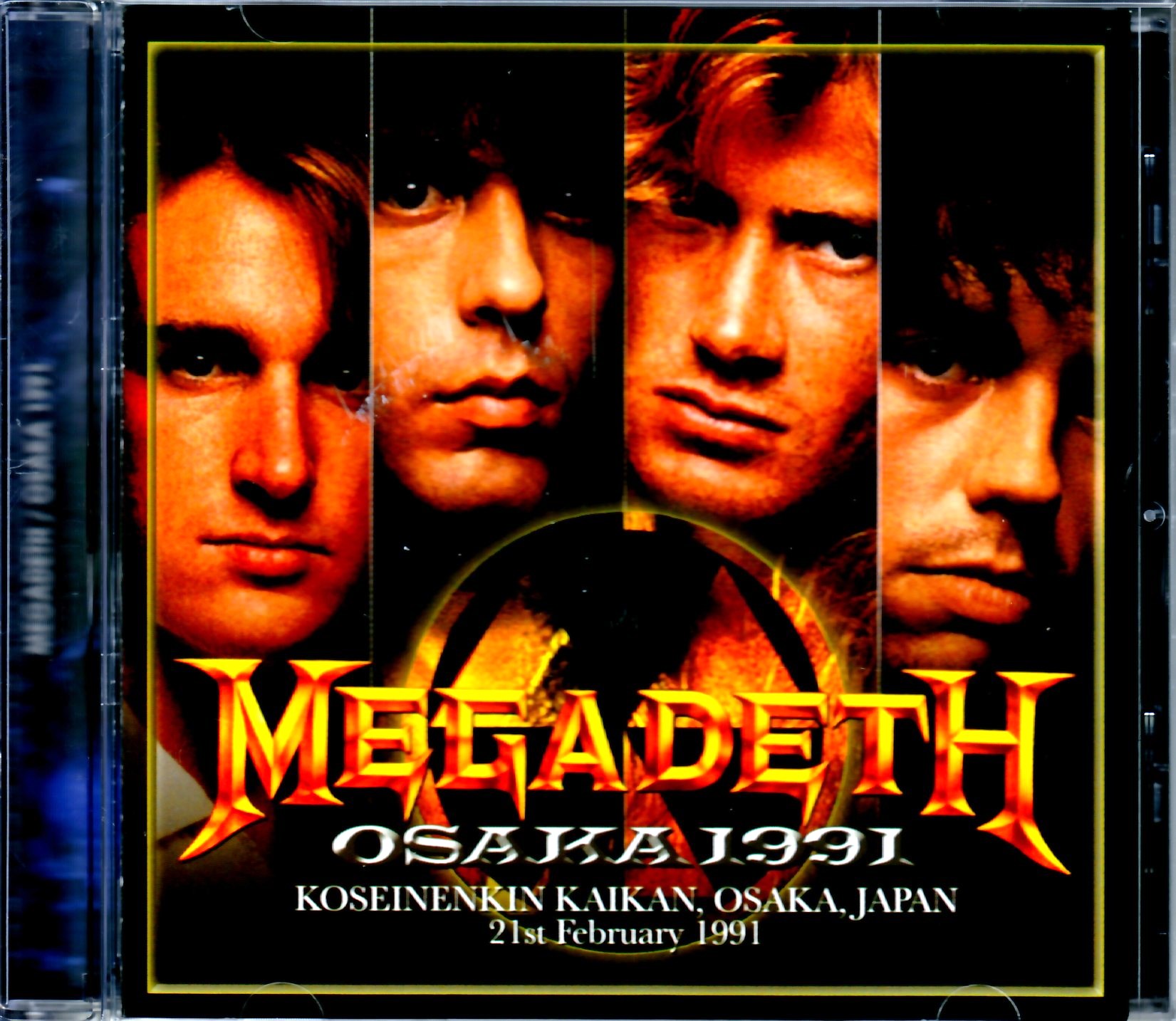 Megadeth メガデス/Osaka,Japan 1991