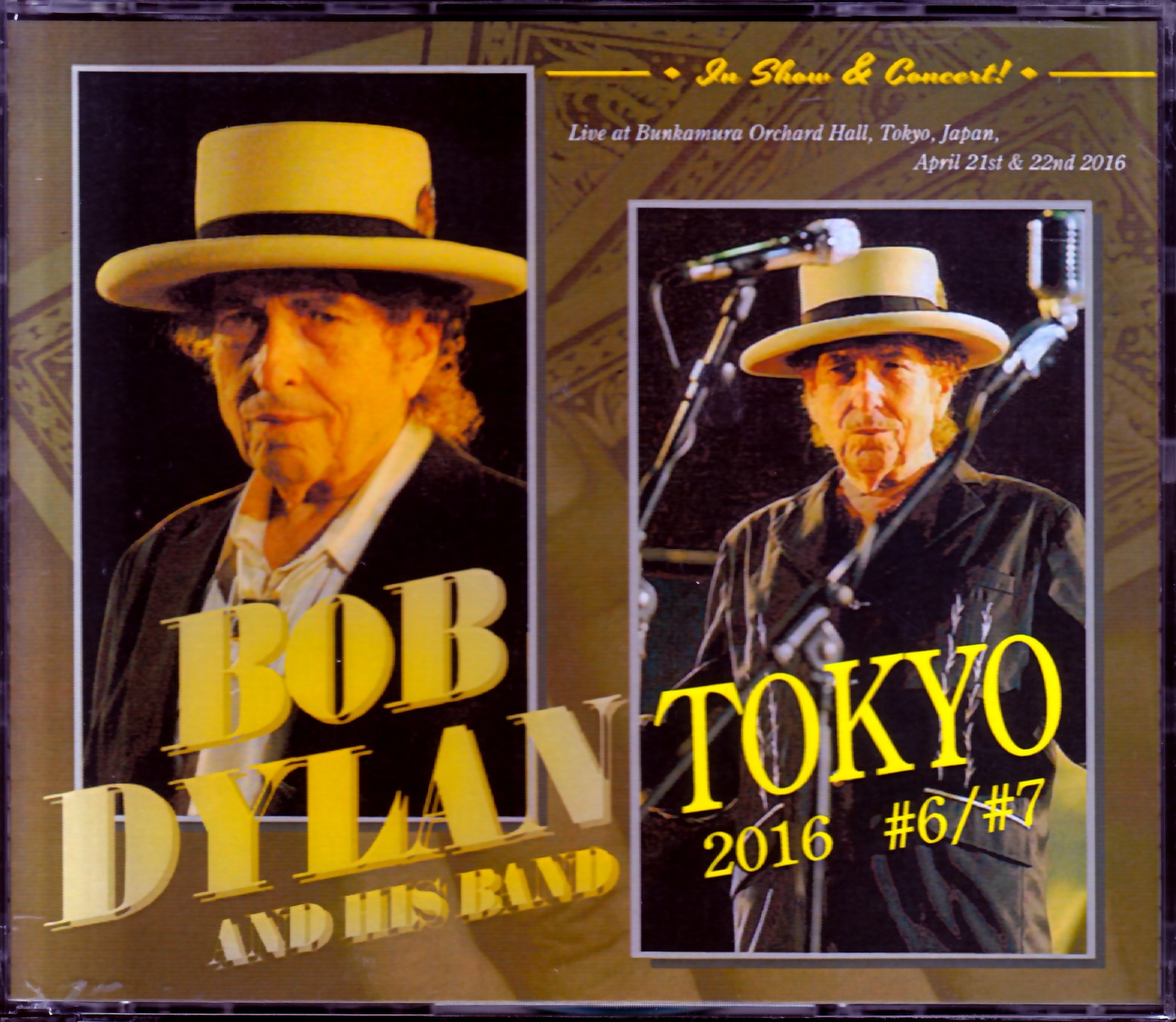 Bob Dylan ボブ・ディラン/Tokyo,Japan 4.21 & 22.2016