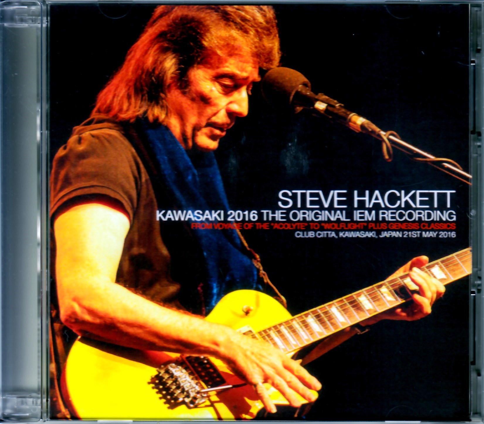 Steve Hackett スティーヴ・ハケット/Kanagawa,Japan 2016 IEM Recording