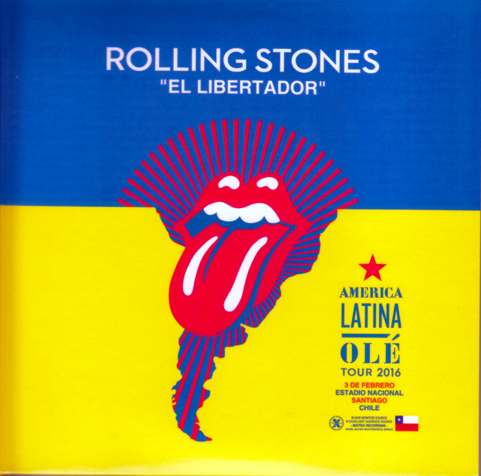 Rolling Stones ローリング・ストーンズ/Chile 2016 IEM & MK4 Source