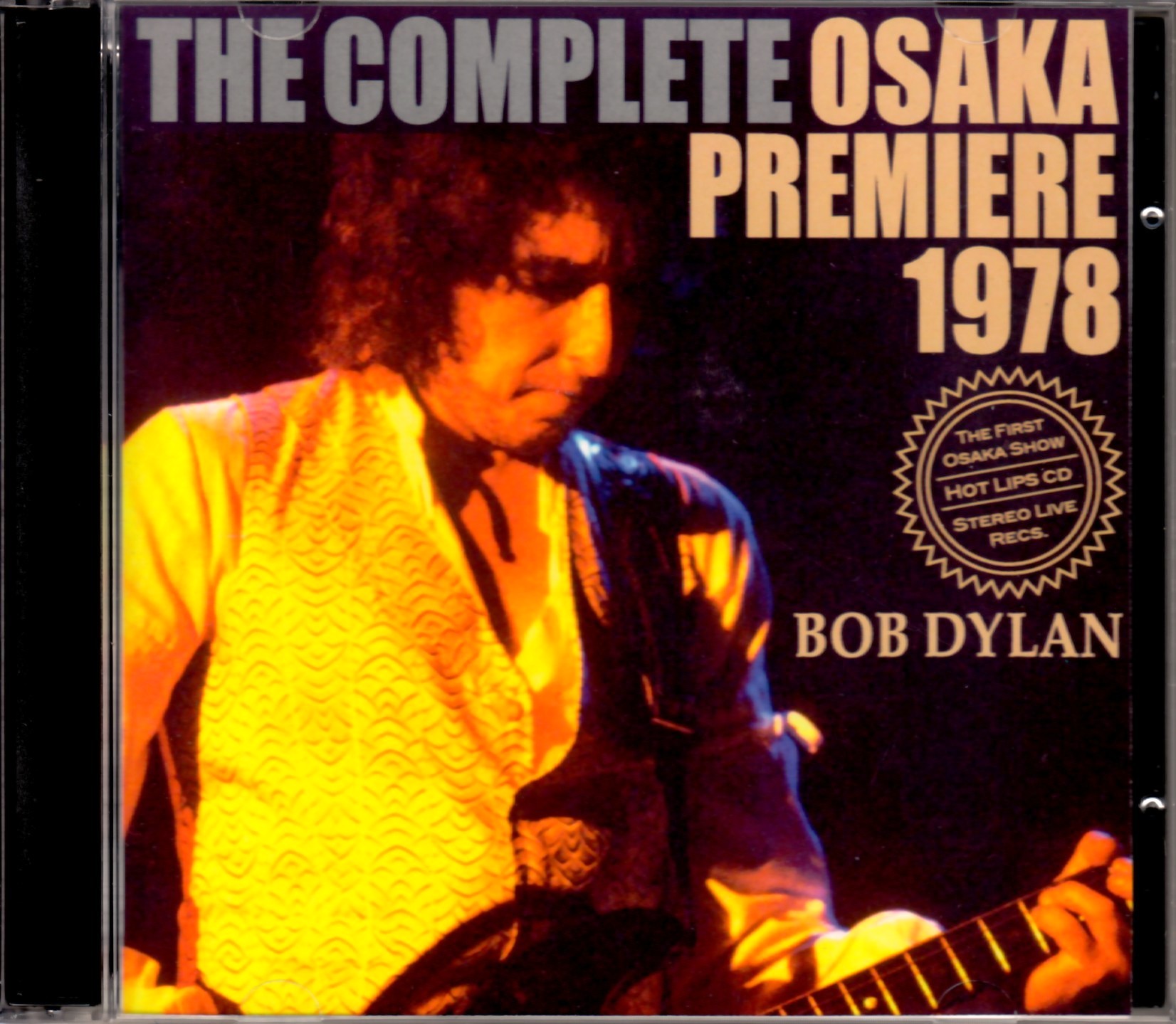 Bob Dylan ボブ・ディラン/Osaka,Japan 1978