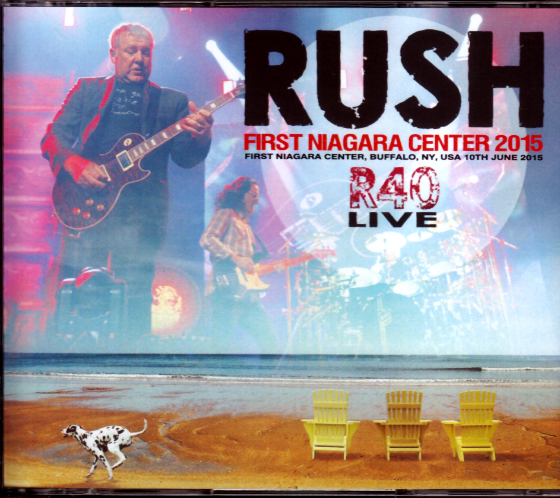 Rush ラッシュ/New York,USA 6.10.2015