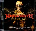 Megadeth メガデス/Osaka,Japan 2001