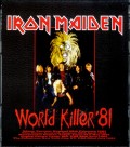 Iron Maiden アイアン・メイデン/World Tour 1981