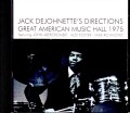 Jack DeJohnette's  Directions ジャック・デジョネット/CA,USA 1975