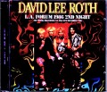 David Lee Roth デヴィッド・リー・ロス/CA,USA 12.20.1986
