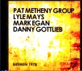 Pat Metheny Group パット・メセニー/Germany 1978