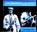 Joe Henderson Quartet ジョー・ヘンダーソン/Netherlands 1997