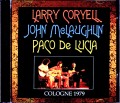 Larry Coryell,John McLaughlin,Paco de Lucia ラリー・コリエル ジョン・マクラフリン パコ・デ・ルシア/Germany 1979