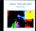 Cecil Taylor Unit セシル・テイラー/Germany 1969