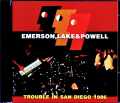 EL & P Emerson,Lake & Powell エマーソン・レイク・アンド・パウエル/CA,USA 11.1.1986
