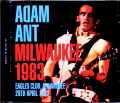 Adam Ant アダム・アント/WI,USA 1983