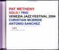 Pat Metheny Trio パット・メセニー/Italy 2004