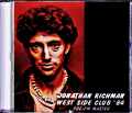Jonathan Richman ジョナサン・リッチマン/France 1984