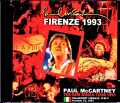 Paul McCartney ポール・マッカートニー/イタリア・フィレンツェ公演 1993年 完全版