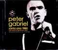 Peter Gabriel ピーター・ガブリエル/CA,USA 1980