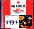 Beatles ビートルズ/ヘルプ！& ラバー・ソウル Help! Rubber Soul Cadadian CD 1995 Original Stereo Mix