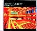 Keith Jarrett キース・ジャレット/MA,USA 1983