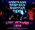 Anderson,Bruford,Wakeman,Howe アンダーソン・ブラフォード・ウェイクマン・ハウ/France 1989