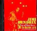 Jimi Hendrix ジミ・ヘンドリックス/MA,USA 1970