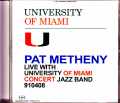 Pat Metheny with University of Miami Concert Jazz Band パット・メセニー/FL,USA 1991