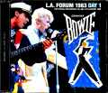 David Bowie デビッド・ボウイ/CA,USA 8.14.1983