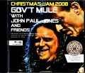 Gov't Mule John Paul Jones ガヴァメント・ミュール/NC,USA 2008 & more