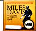 Miles Davis Herbie Hancock,Tony Williams マイルス・デイビス ハービー・ハンコック/France 1963 2Days Upgrade