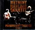 Pat Metheny Brad Mehldau Quartet パット・メセニー ブラッド・メルドー/CO,USA 2007 Complete