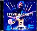 Steve Hackett スティーヴ・ハケット/CT,USA 2022