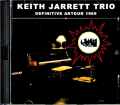 Keith Jarrett Trio キース・ジャレット/Sweden 1969 24bit Digital Remaster
