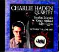 Charlie Haden Quartet Branford Marsalis チャーリー・ヘイデン ブランフォード・マルサリス/Canada 1987
